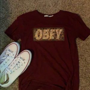 obey tee shirt